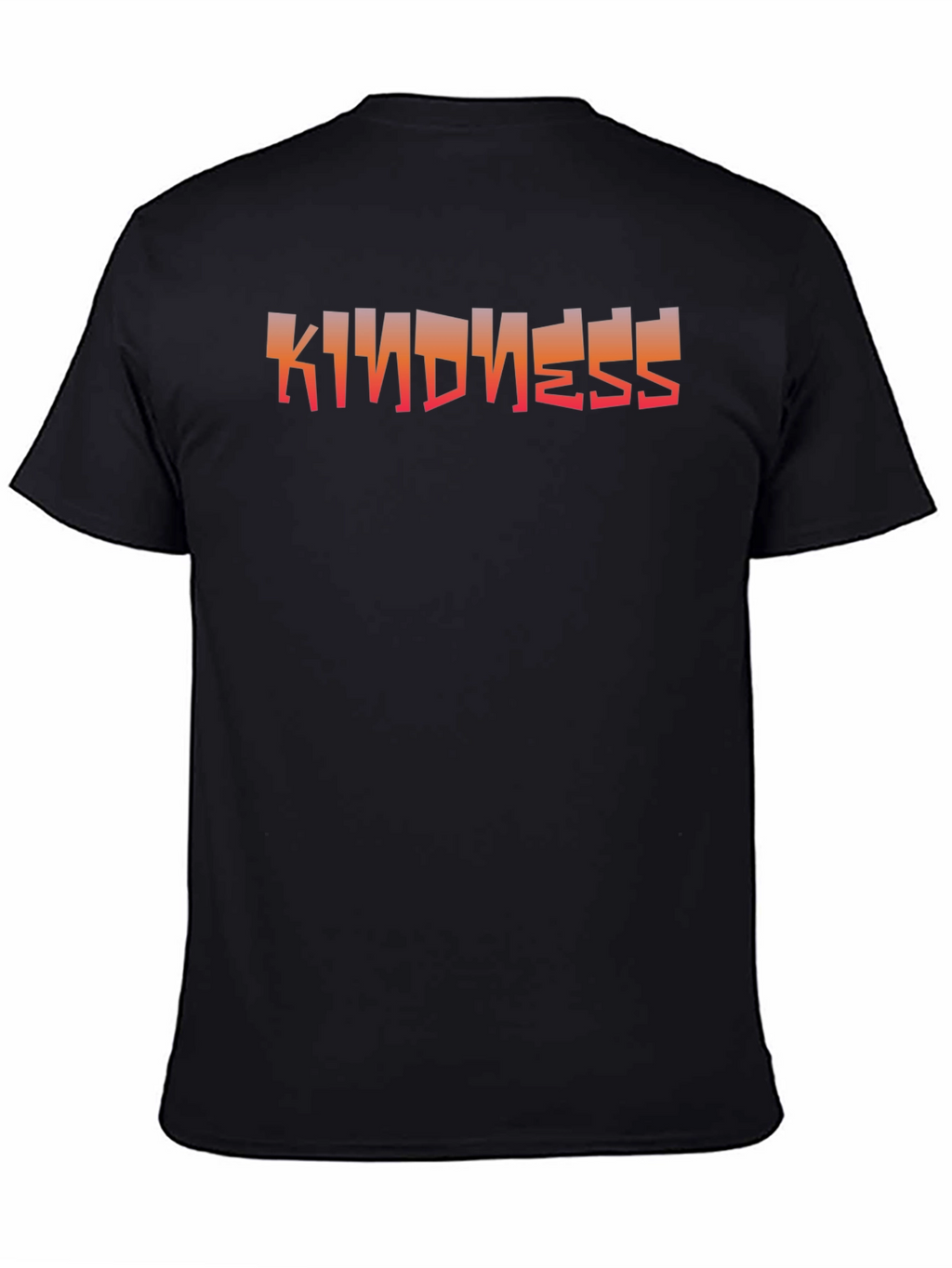 Kindness Graphic Black T-Shirt
