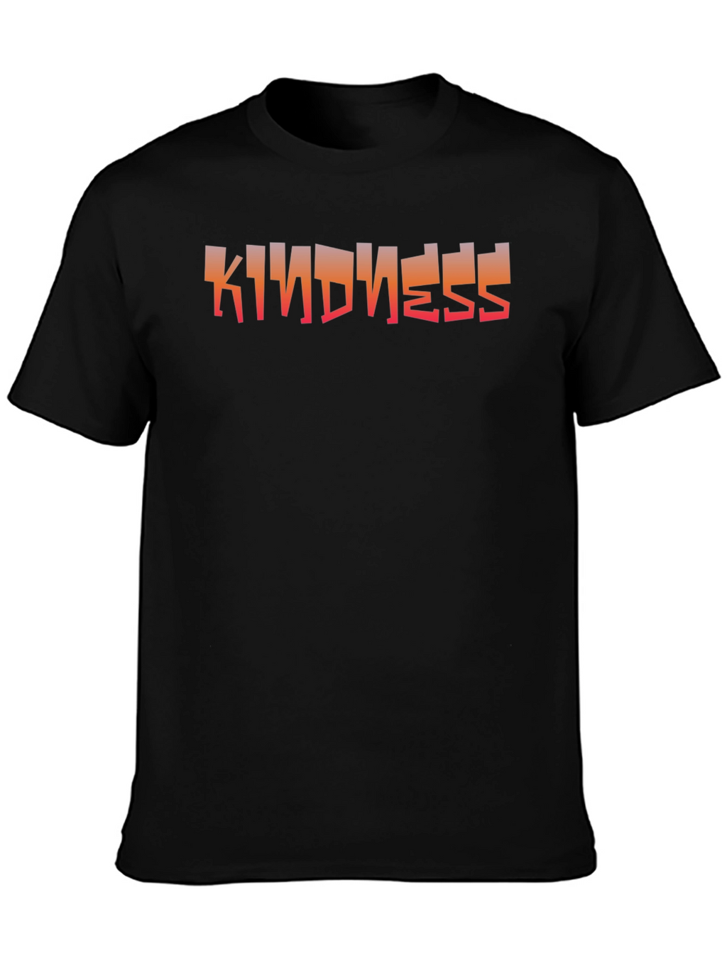 Kindness Graphic Black T-Shirt