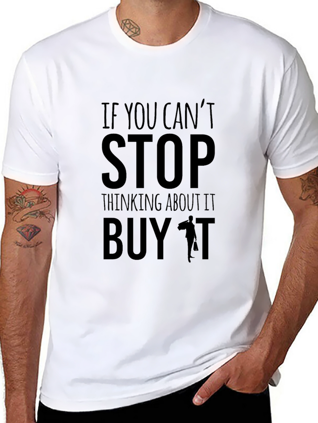 Funny Buy It Graphic T-Shirt