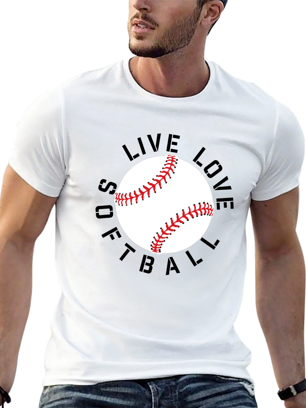 Live Love Softball T-Shirt
