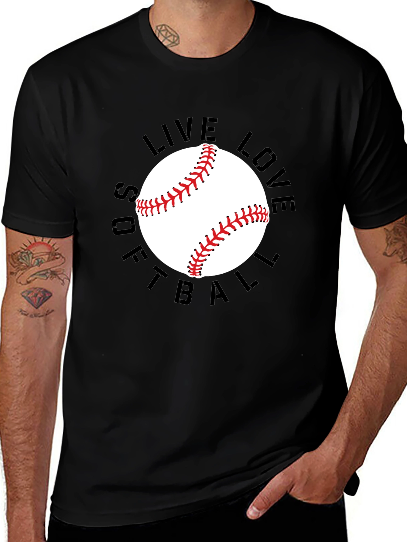 Live Love Softball T-Shirt
