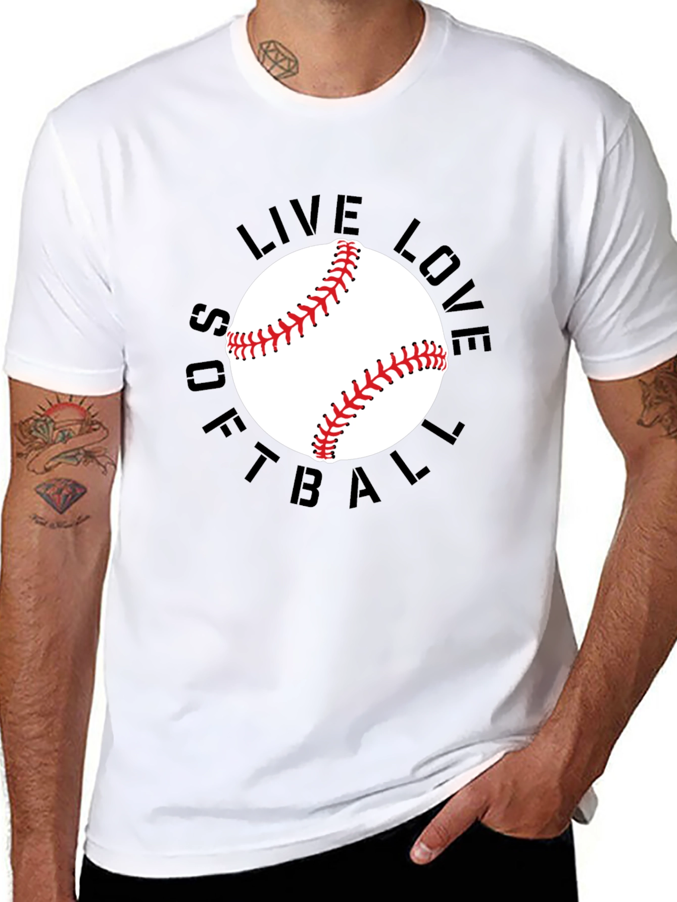 Live Love Softball T-Shirt