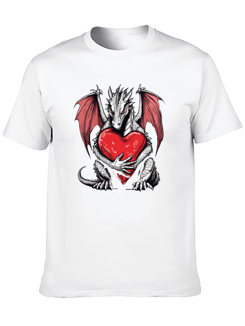 Dragon Heart Graphic T-Shirt