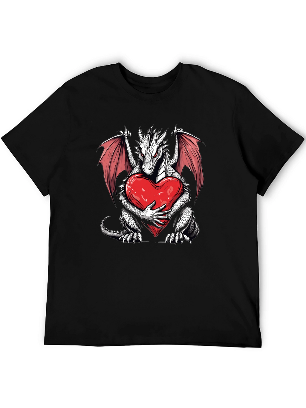 Dragon Heart Graphic T-Shirt