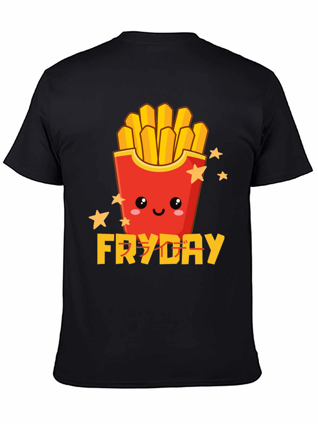 Fryday Graphic Tee - Fun Foodie T-Shirt