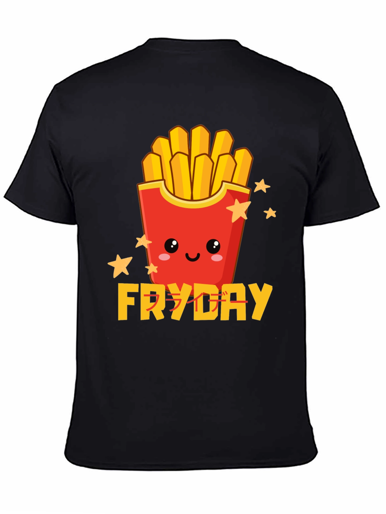 Fryday Graphic Tee - Fun Foodie T-Shirt
