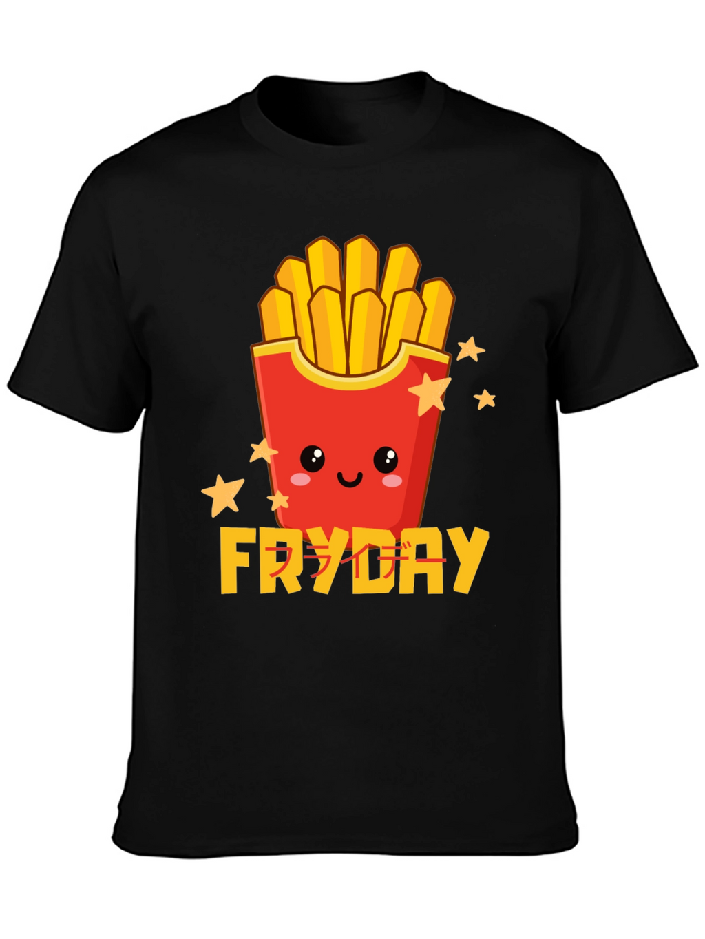 Fryday Graphic Tee - Fun Foodie T-Shirt
