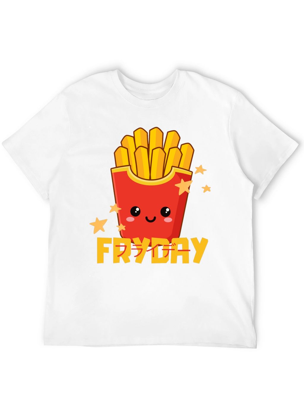 Fryday Graphic Tee - Fun Foodie T-Shirt