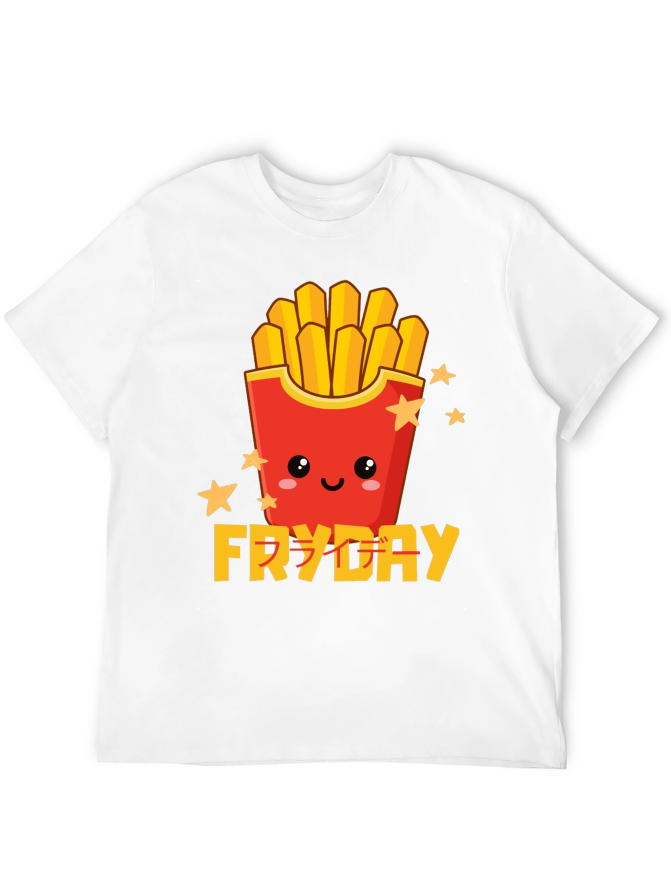 Fryday Graphic Tee - Fun Foodie T-Shirt