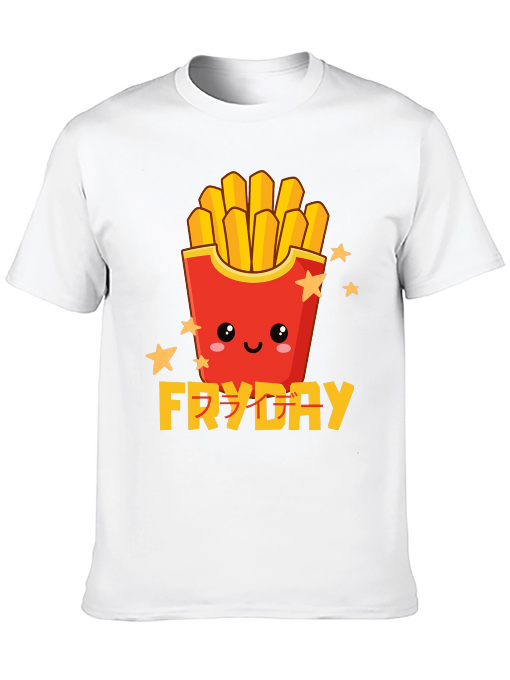 Fryday Graphic Tee - Fun Foodie T-Shirt
