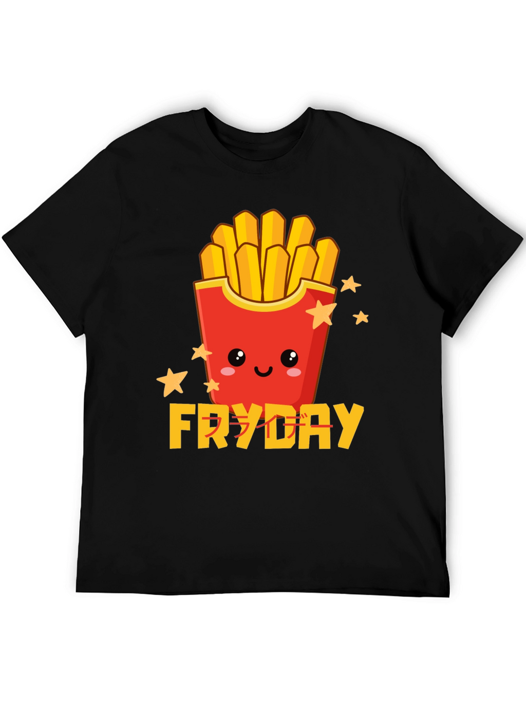 Fryday Graphic Tee - Fun Foodie T-Shirt