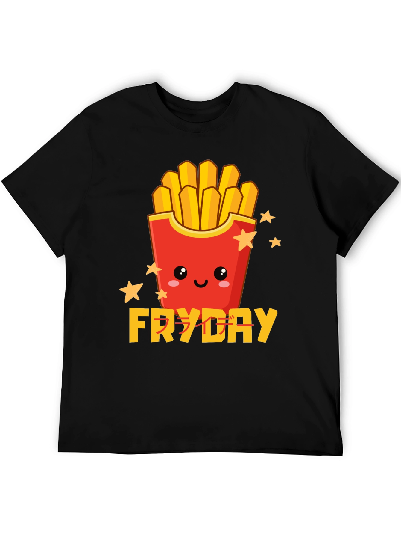 Fryday Graphic Tee - Fun Foodie T-Shirt