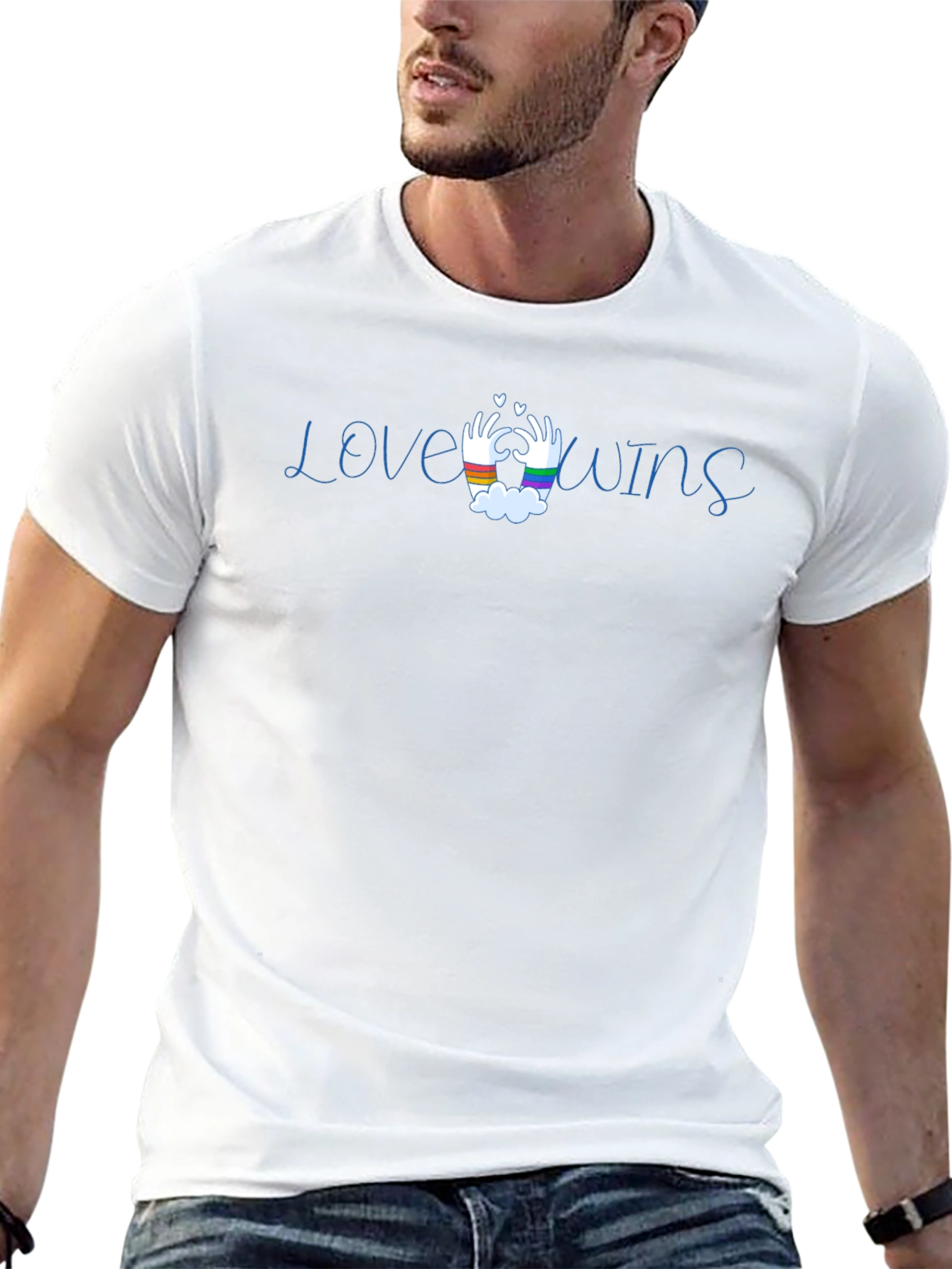 Love Wins Graphic Tee - Pride T-Shirt