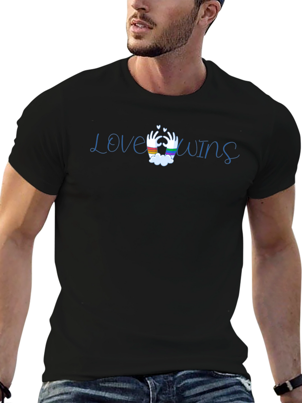 Love Wins Graphic Tee - Pride T-Shirt