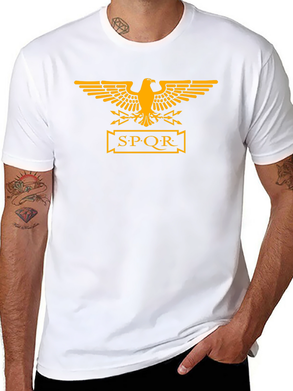 Roman Eagle SPQR T-Shirt