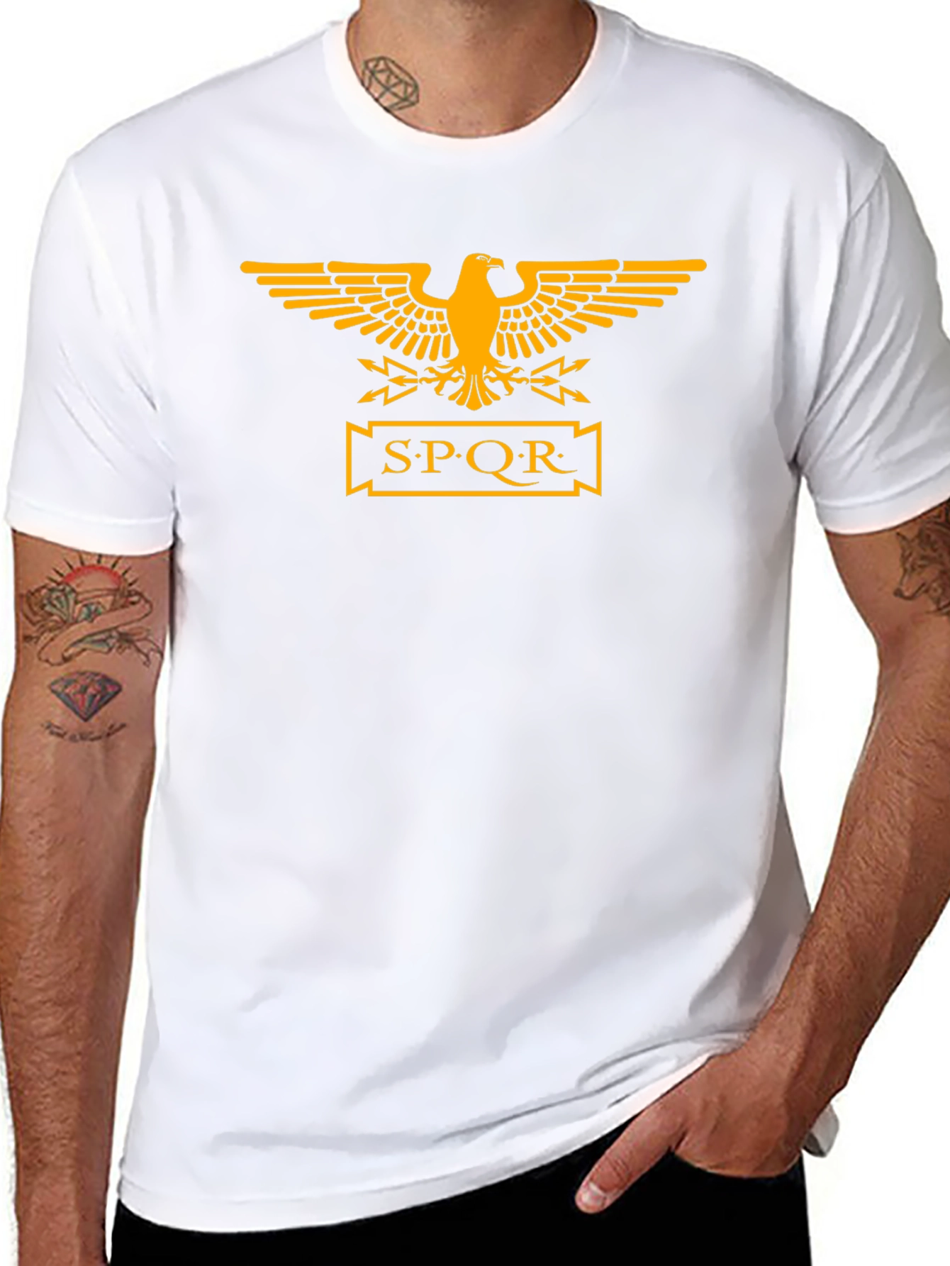 Roman Eagle SPQR T-Shirt