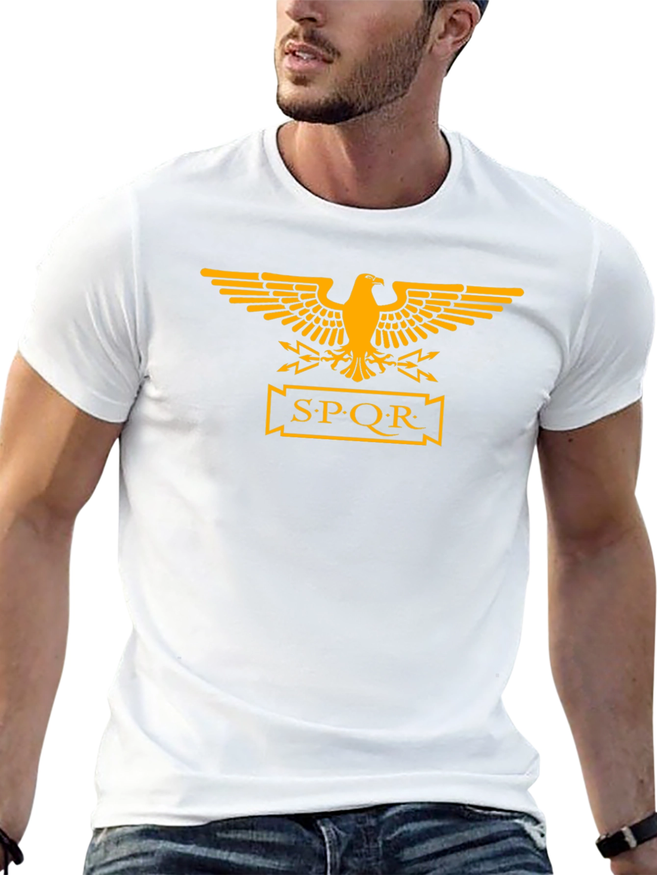Roman Eagle SPQR T-Shirt