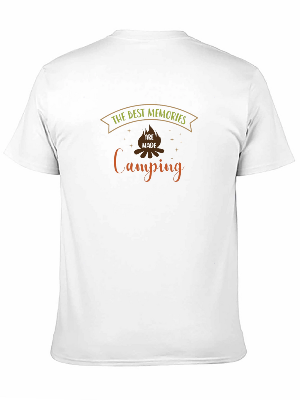 Camping Memories Black T-Shirt