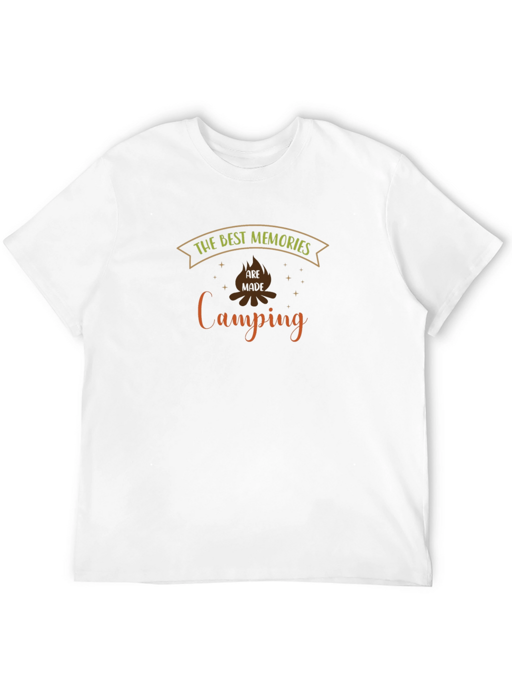 Camping Memories Black T-Shirt