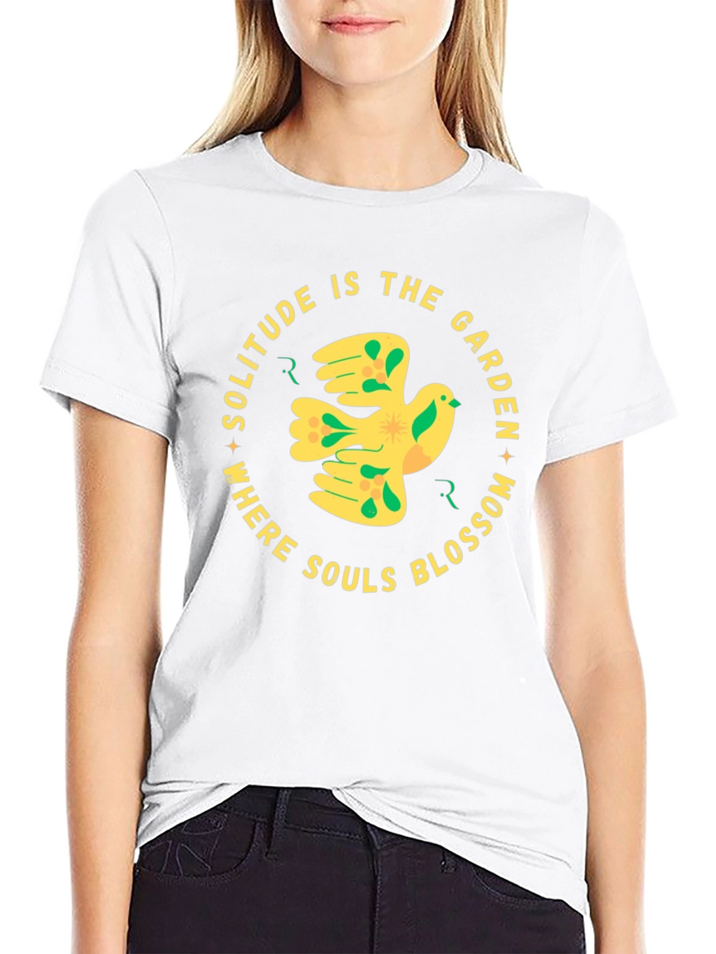 Solitude Garden Graphic Tee - Relaxed Fit
