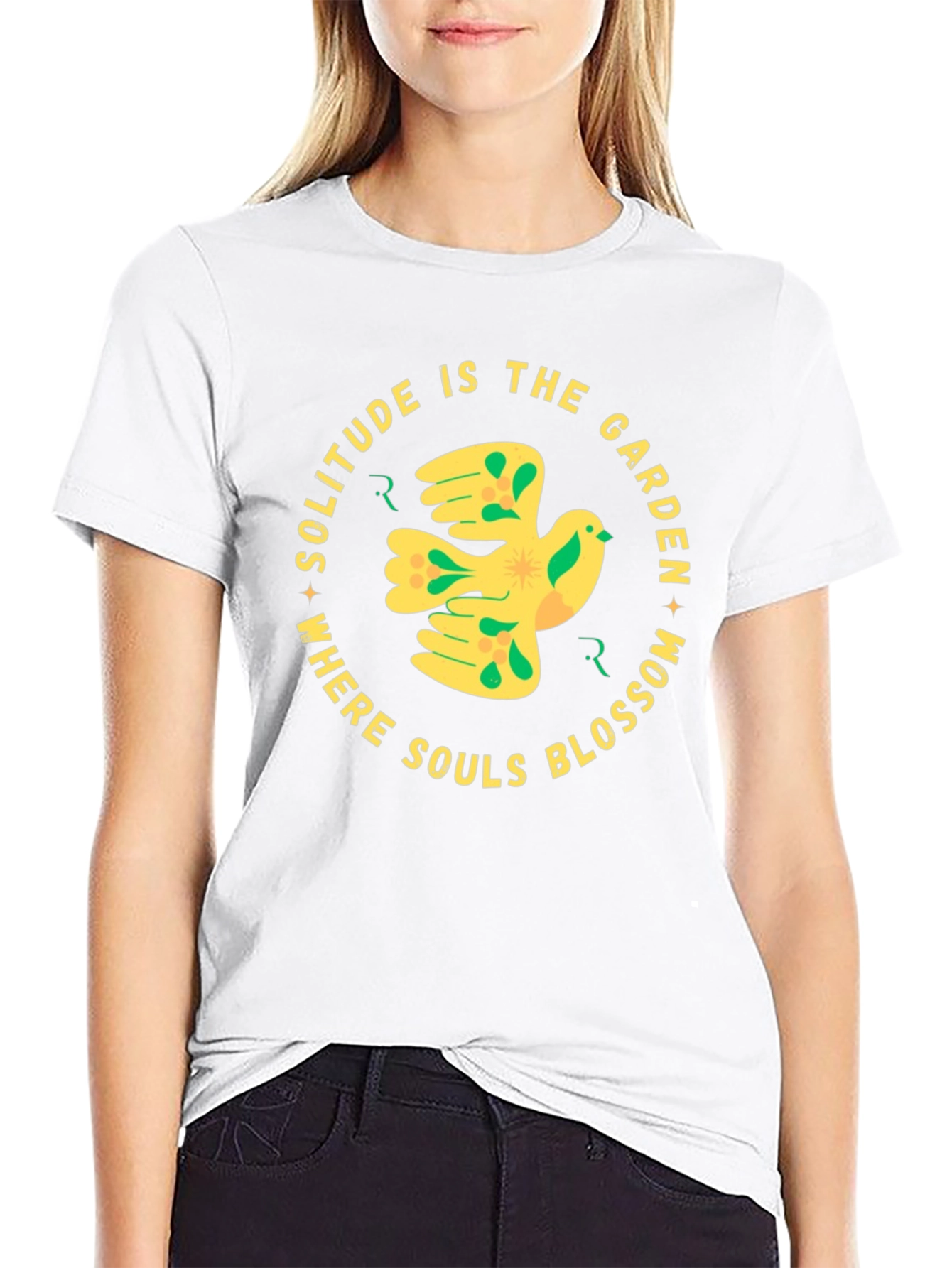 Solitude Garden Graphic Tee - Relaxed Fit