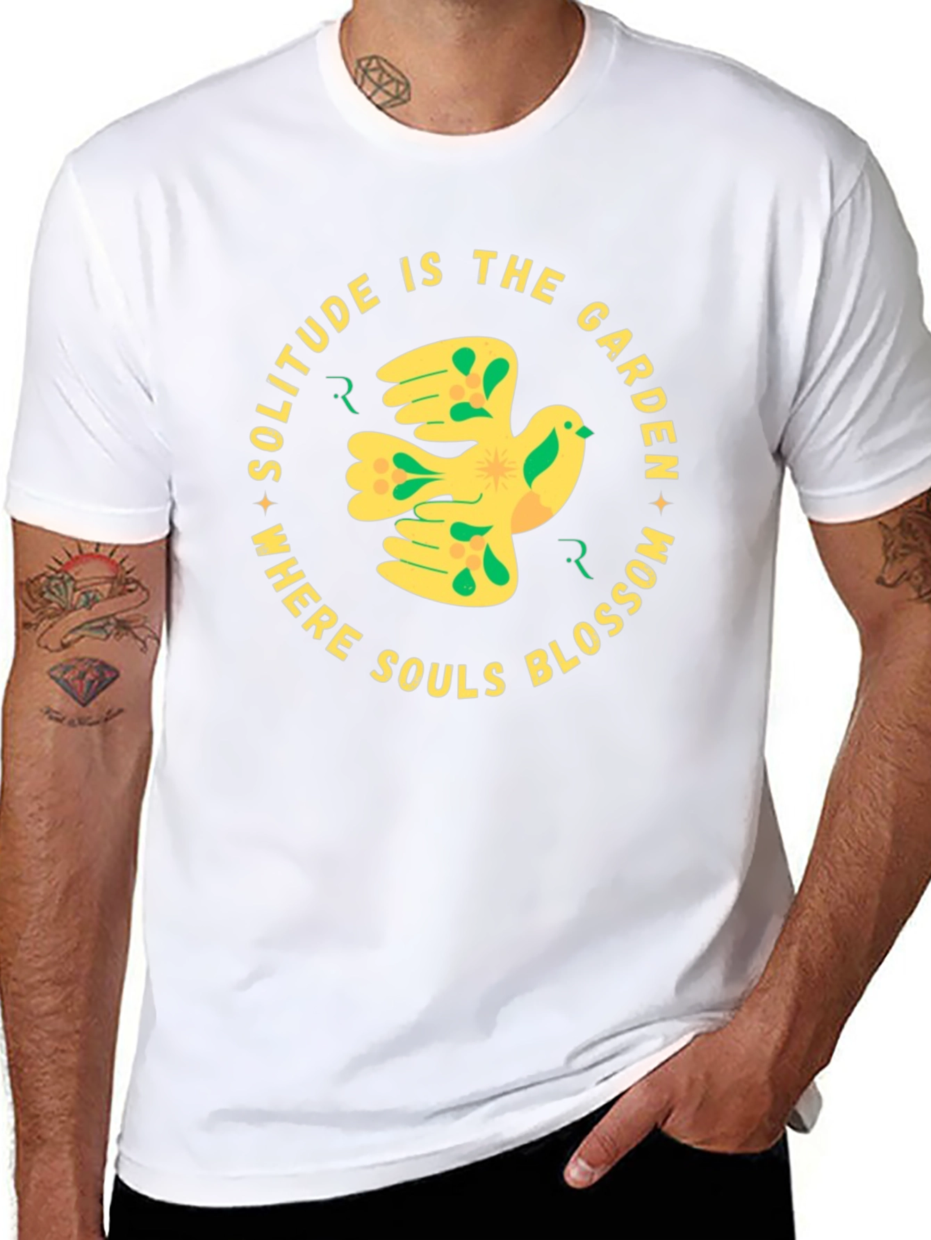 Solitude Garden Graphic Tee - Relaxed Fit