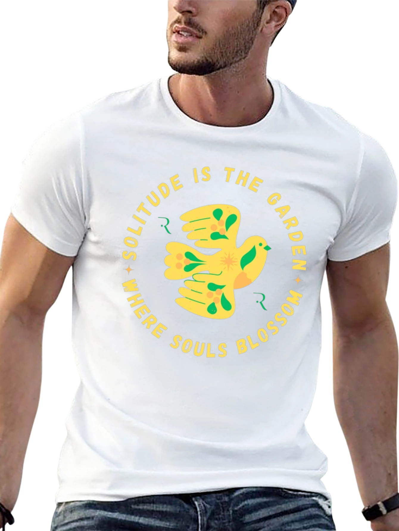 Solitude Garden Graphic Tee - Relaxed Fit