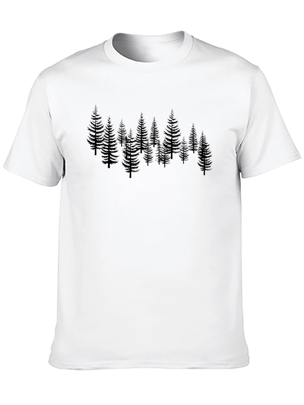 Black Forest T-Shirt - Nature Inspired Graphic Tee