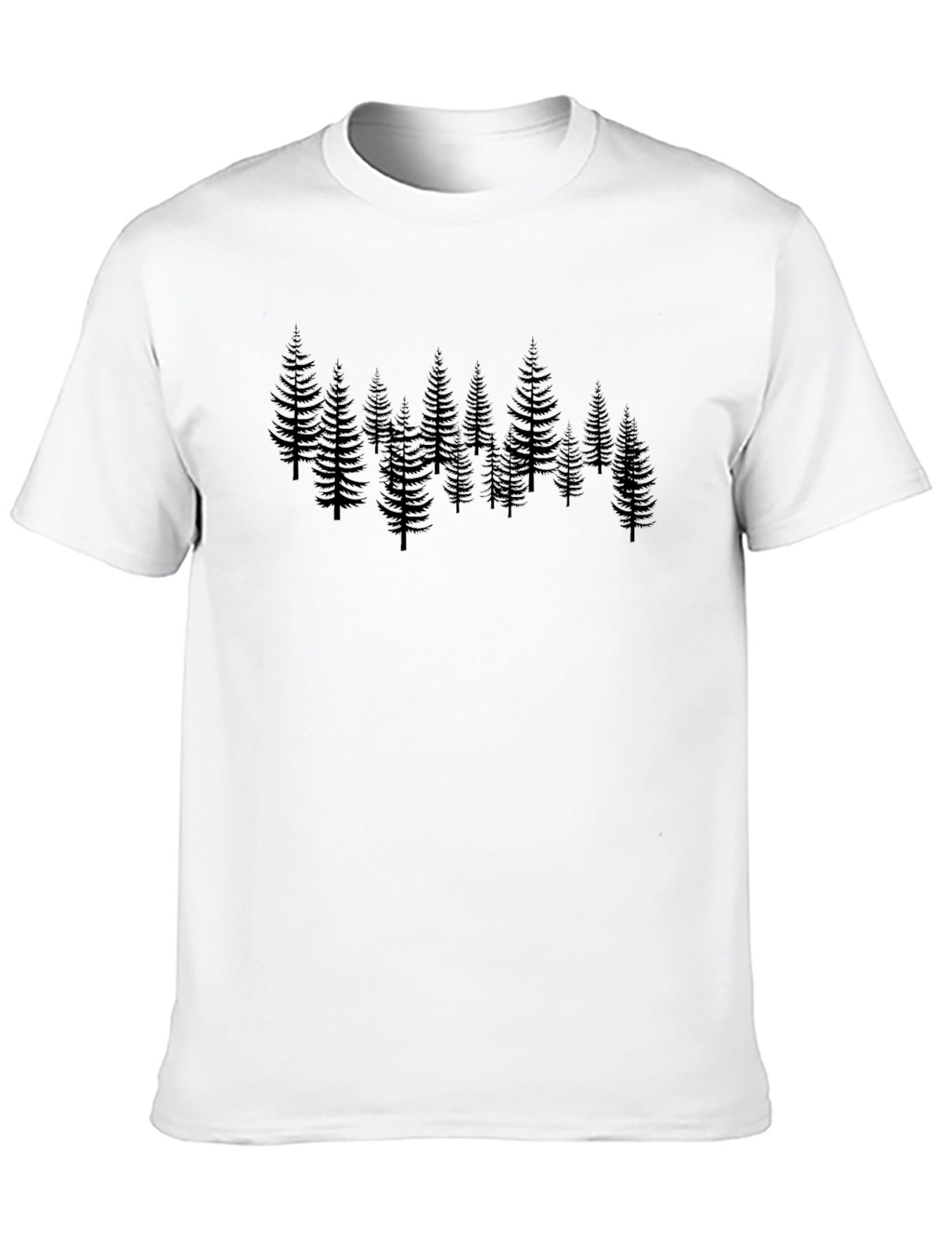Black Forest T-Shirt - Nature Inspired Graphic Tee