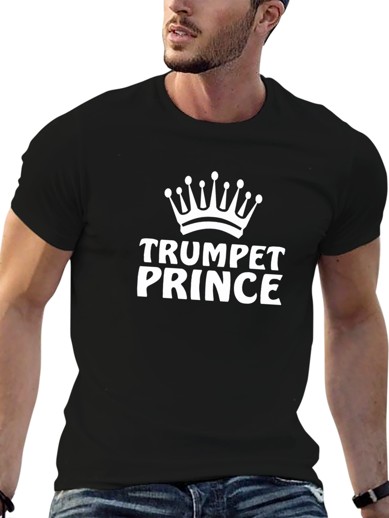 Trumpet Prince Black T-Shirt