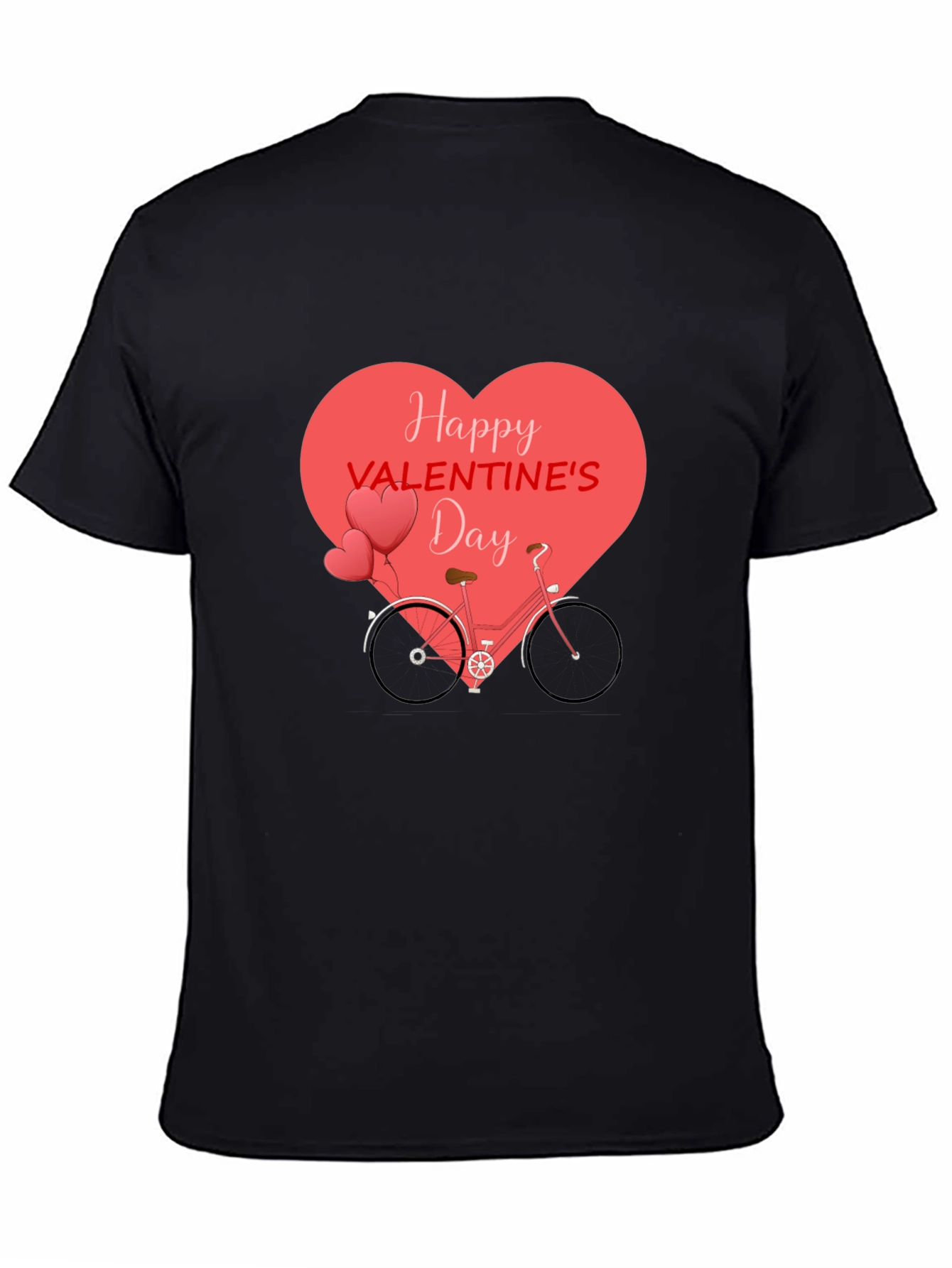 Valentines Day Bicycle Heart T-Shirt