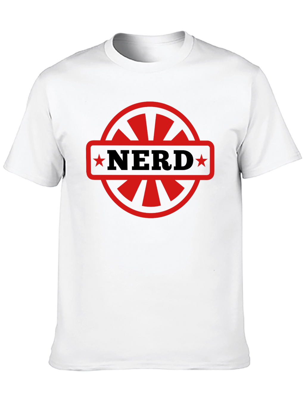 Nerd Emblem Graphic T-Shirt