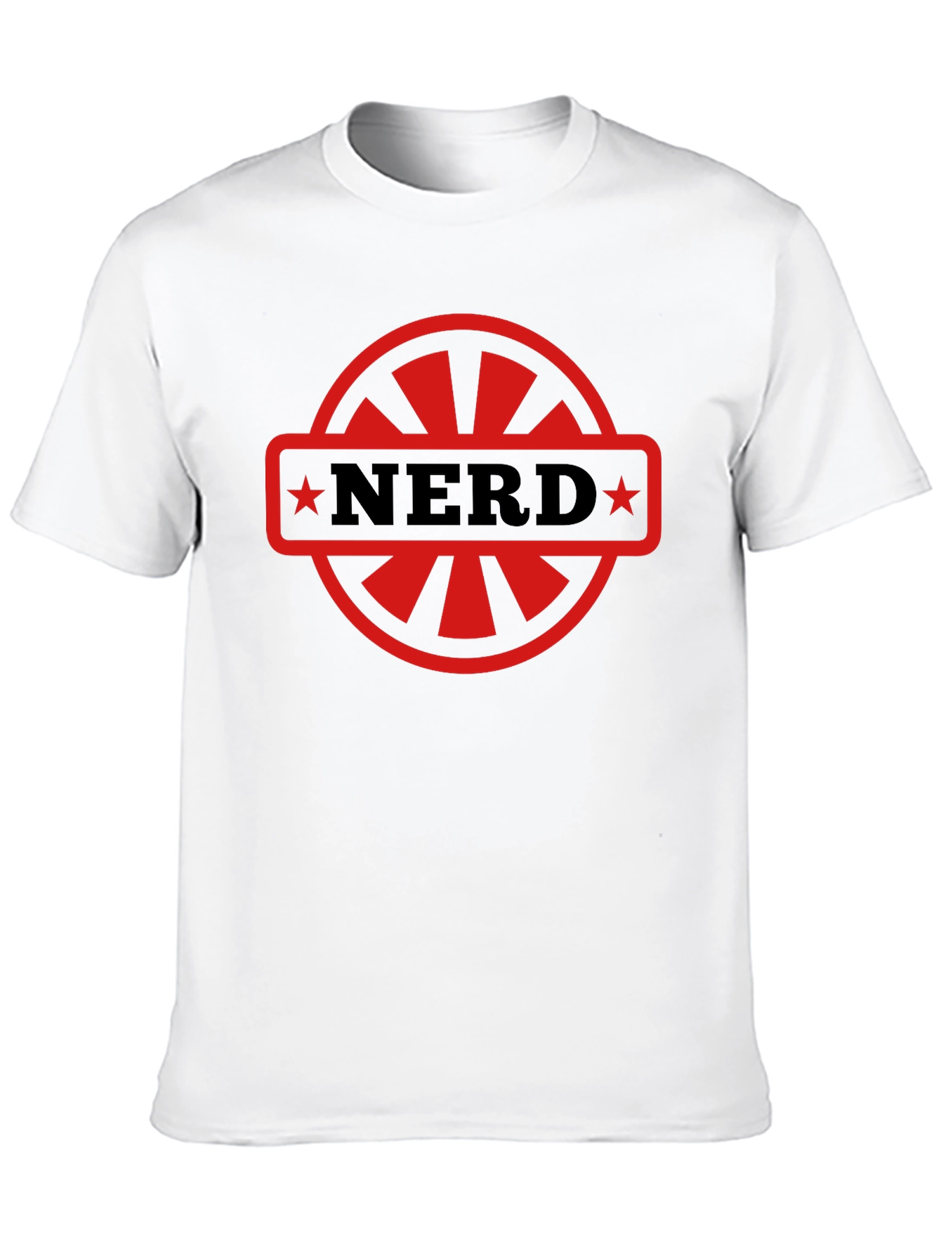 Nerd Emblem Graphic T-Shirt