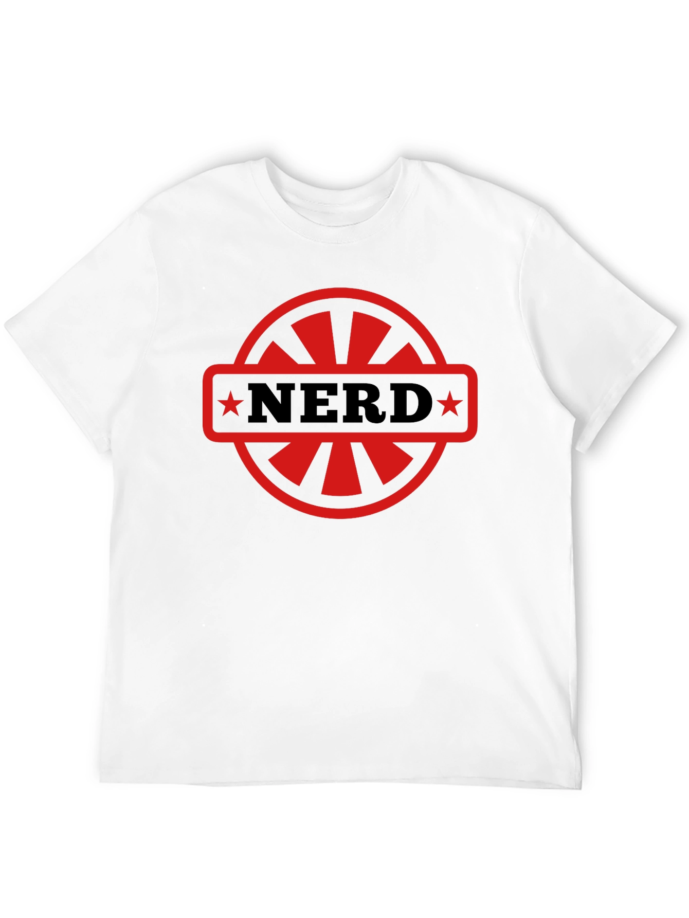 Nerd Emblem Graphic T-Shirt