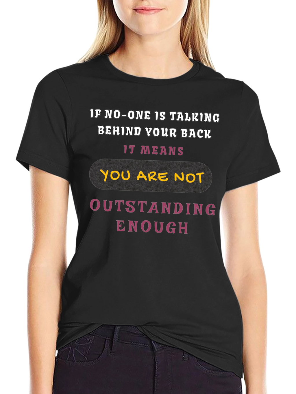 Outstanding Enough Graphic Tee