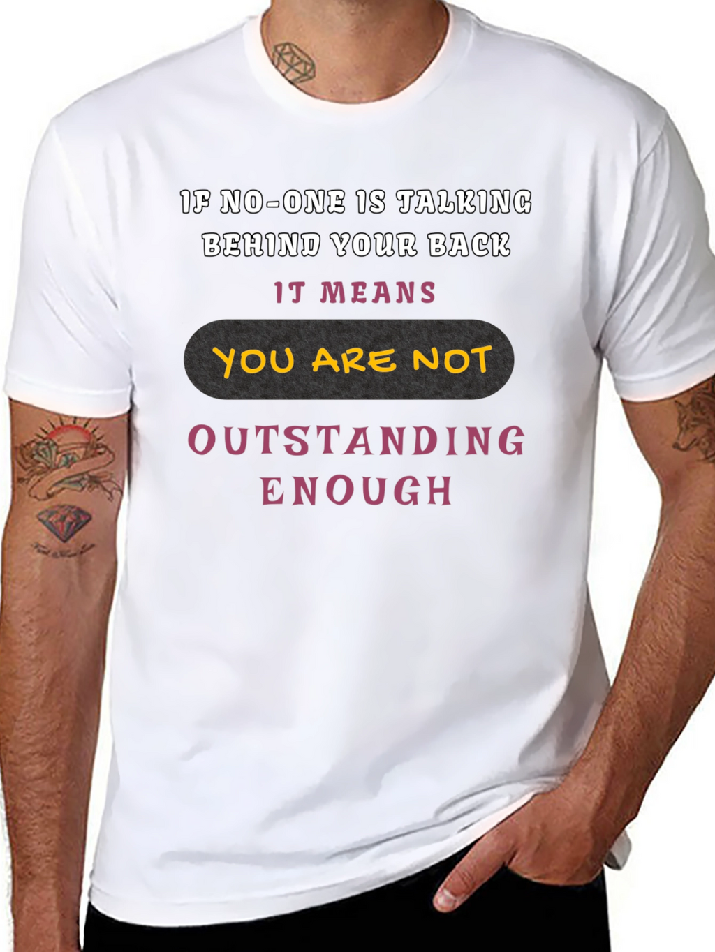 Outstanding Enough Graphic Tee