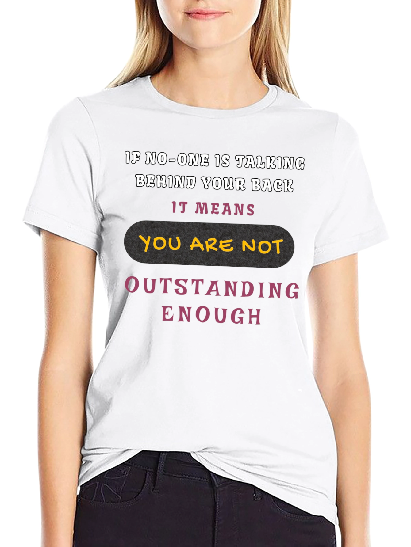 Outstanding Enough Graphic Tee