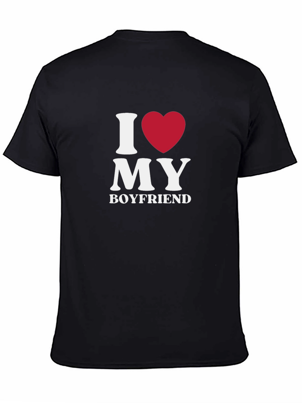 I Heart My Boyfriend T-Shirt - Novelty Graphic Tee