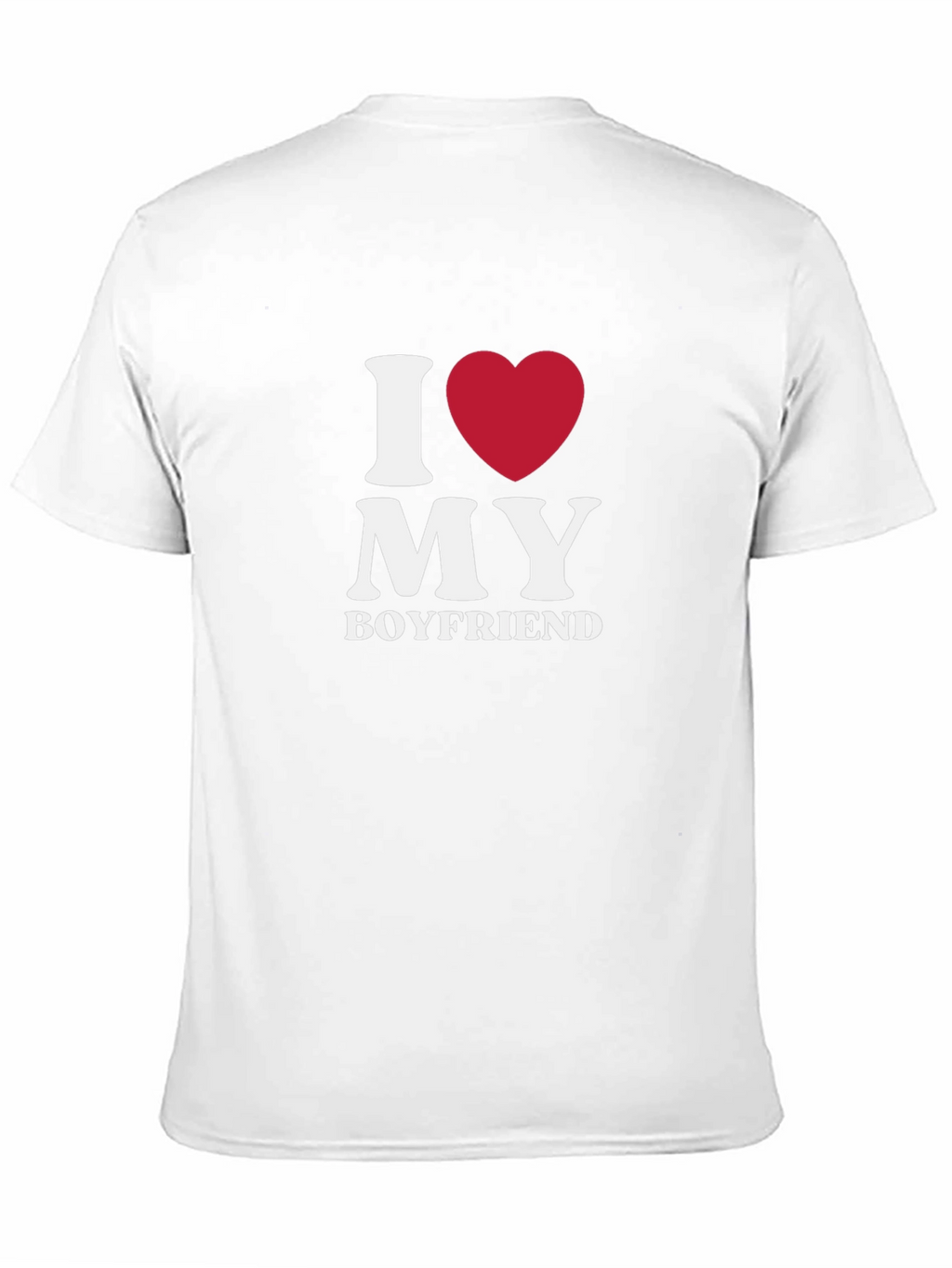 I Heart My Boyfriend T-Shirt - Novelty Graphic Tee