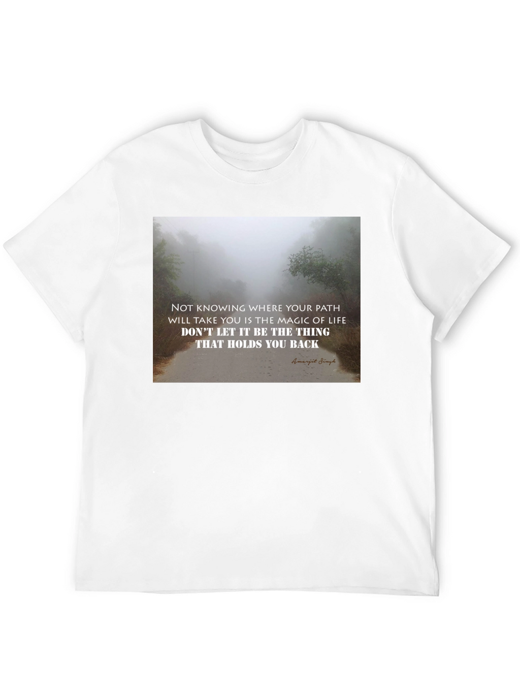 Motivational Quote Graphic T-Shirt - Unisex