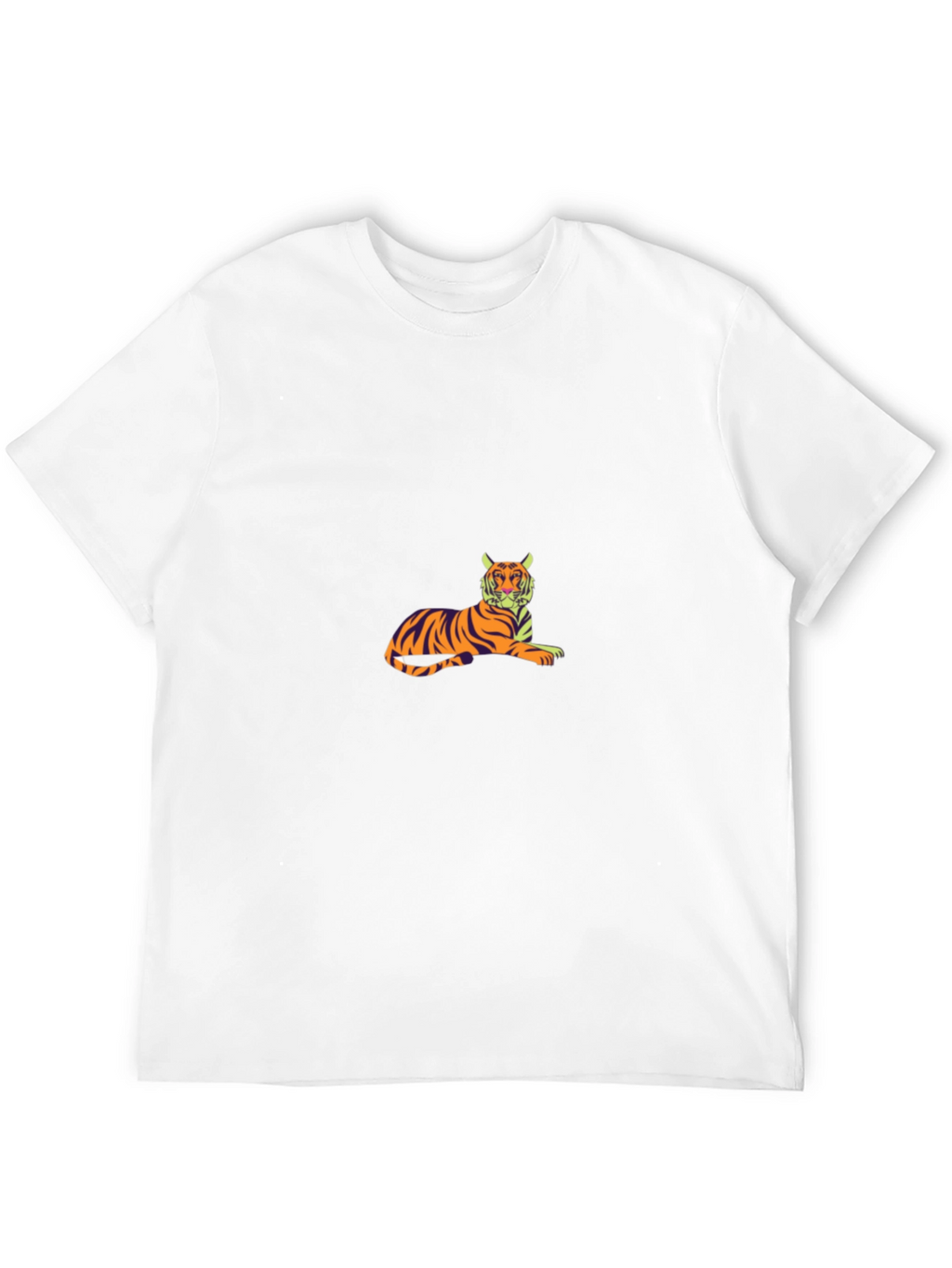 Cool Tiger Graphic Black T-Shirt