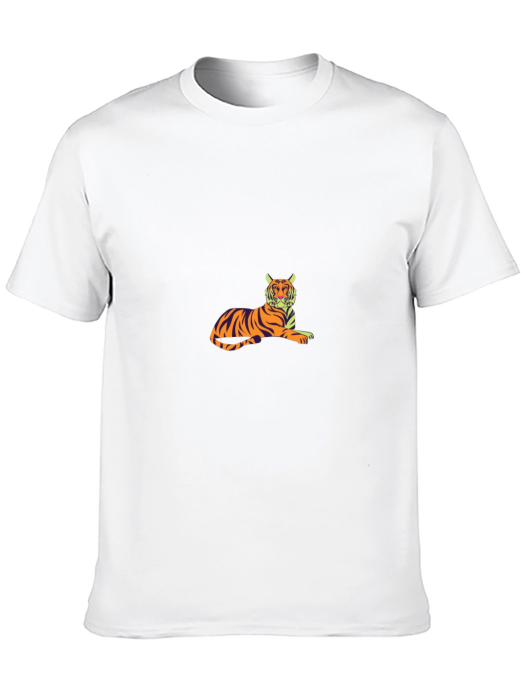 Cool Tiger Graphic Black T-Shirt