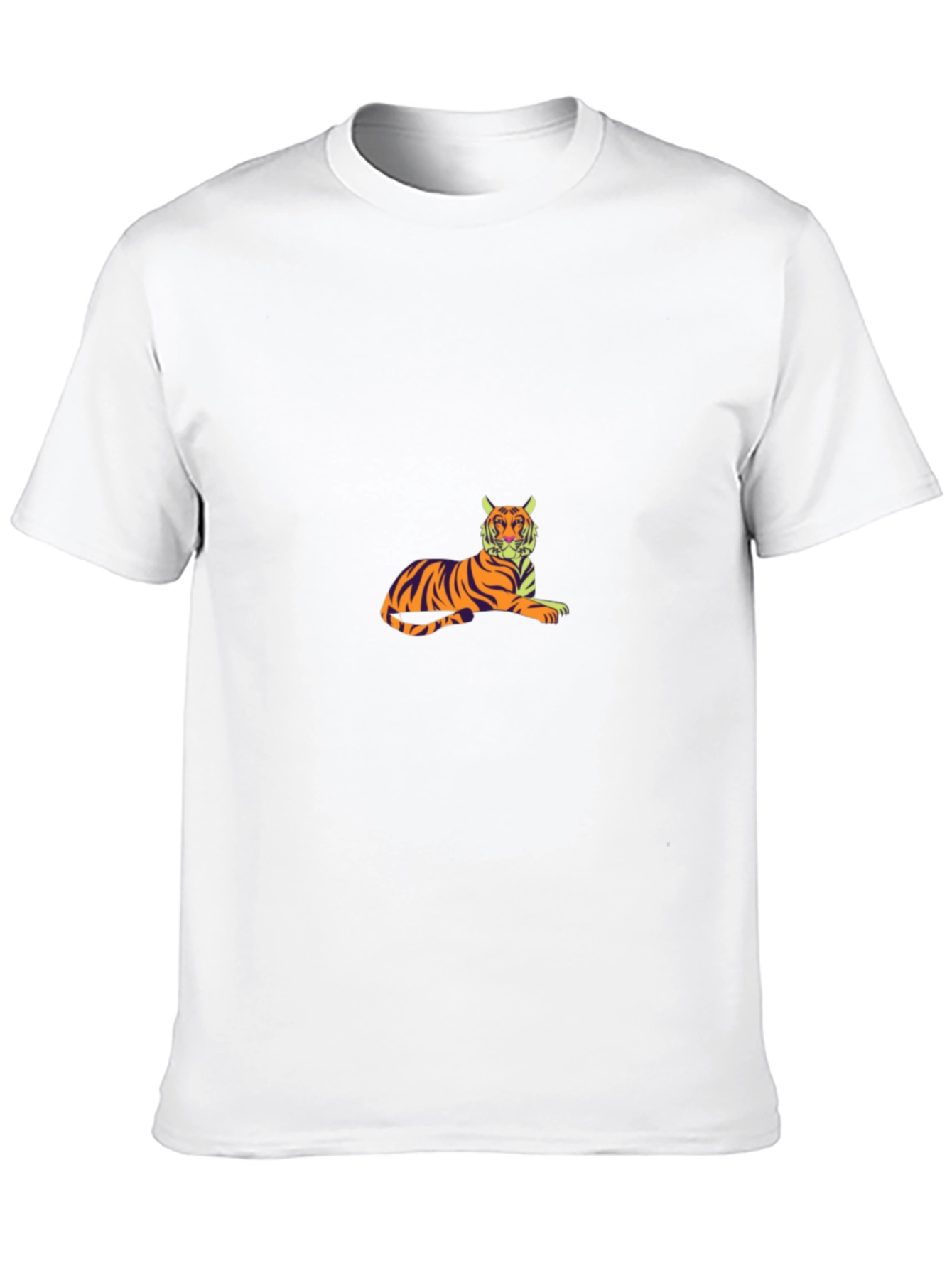 Cool Tiger Graphic Black T-Shirt