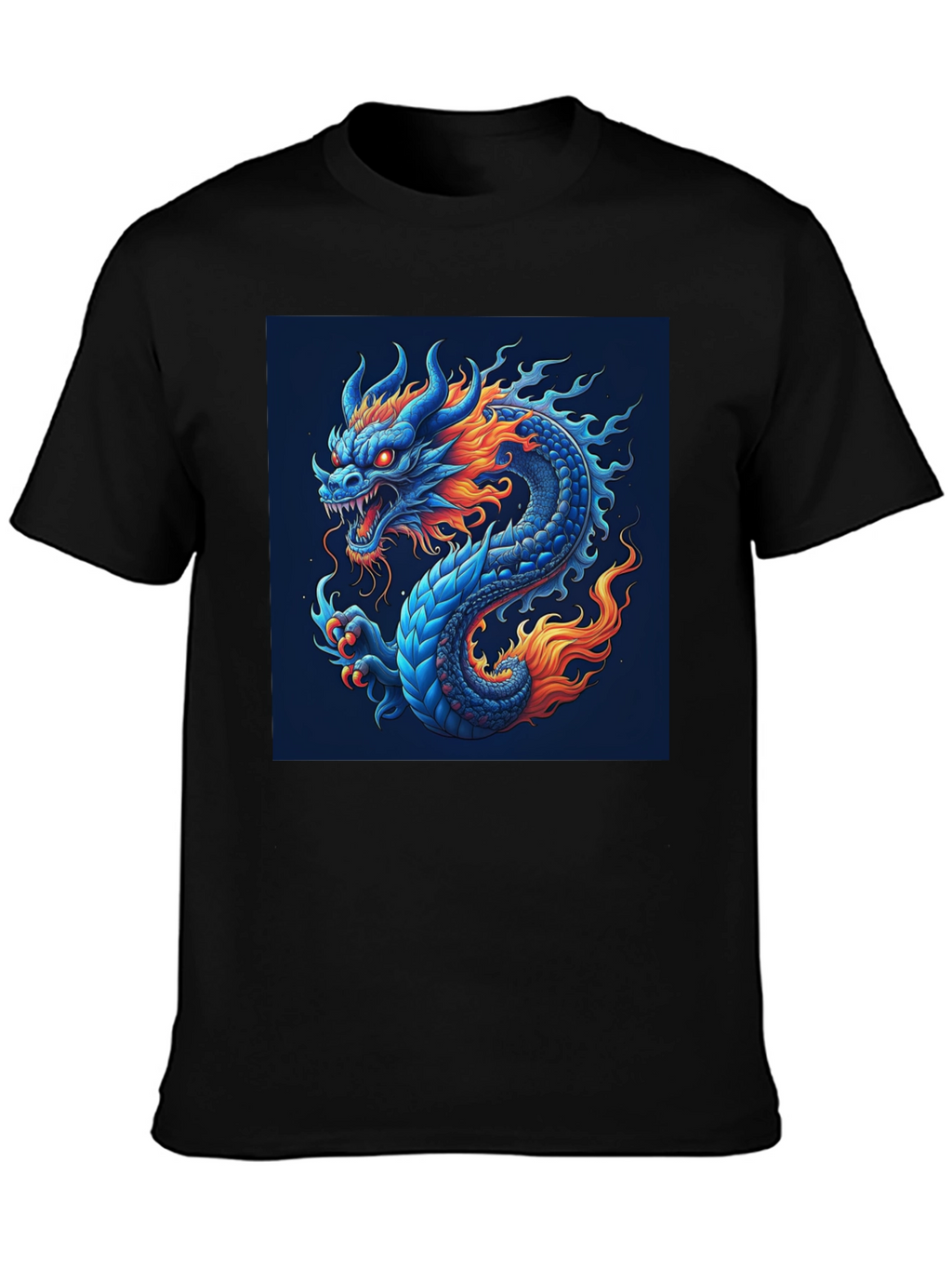 Dragon Graphic Tee - Bold Asian Style