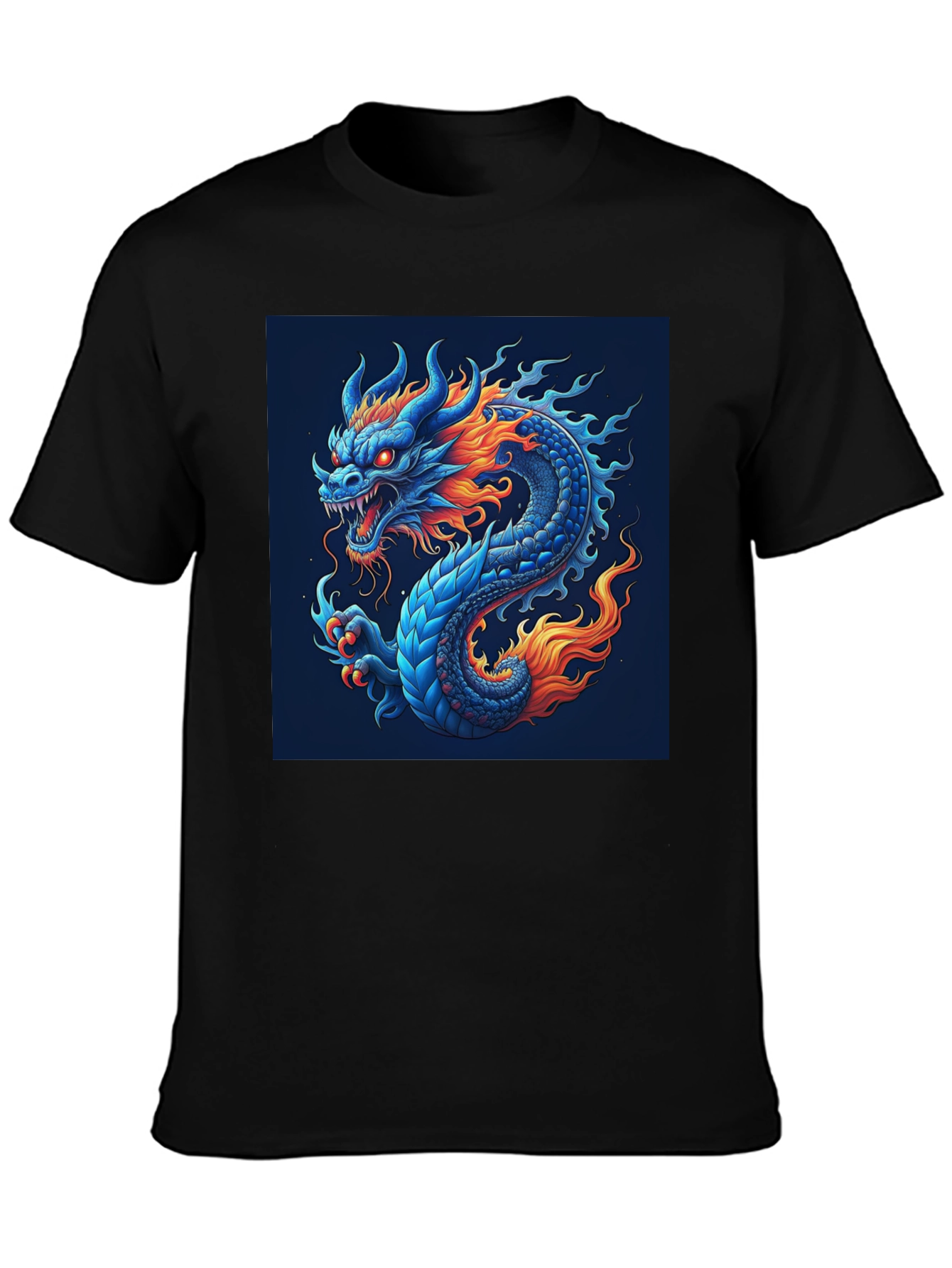 Dragon Graphic Tee - Bold Asian Style