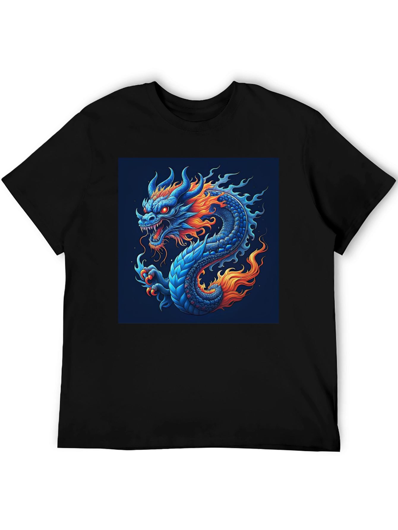 Dragon Graphic Tee - Bold Asian Style