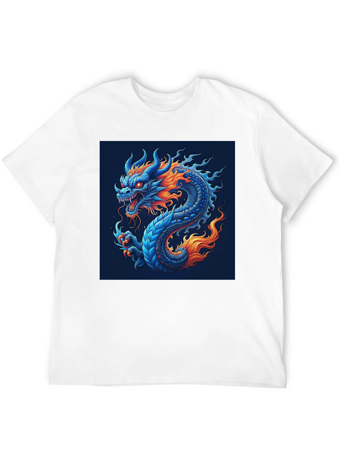 Dragon Graphic Tee - Bold Asian Style