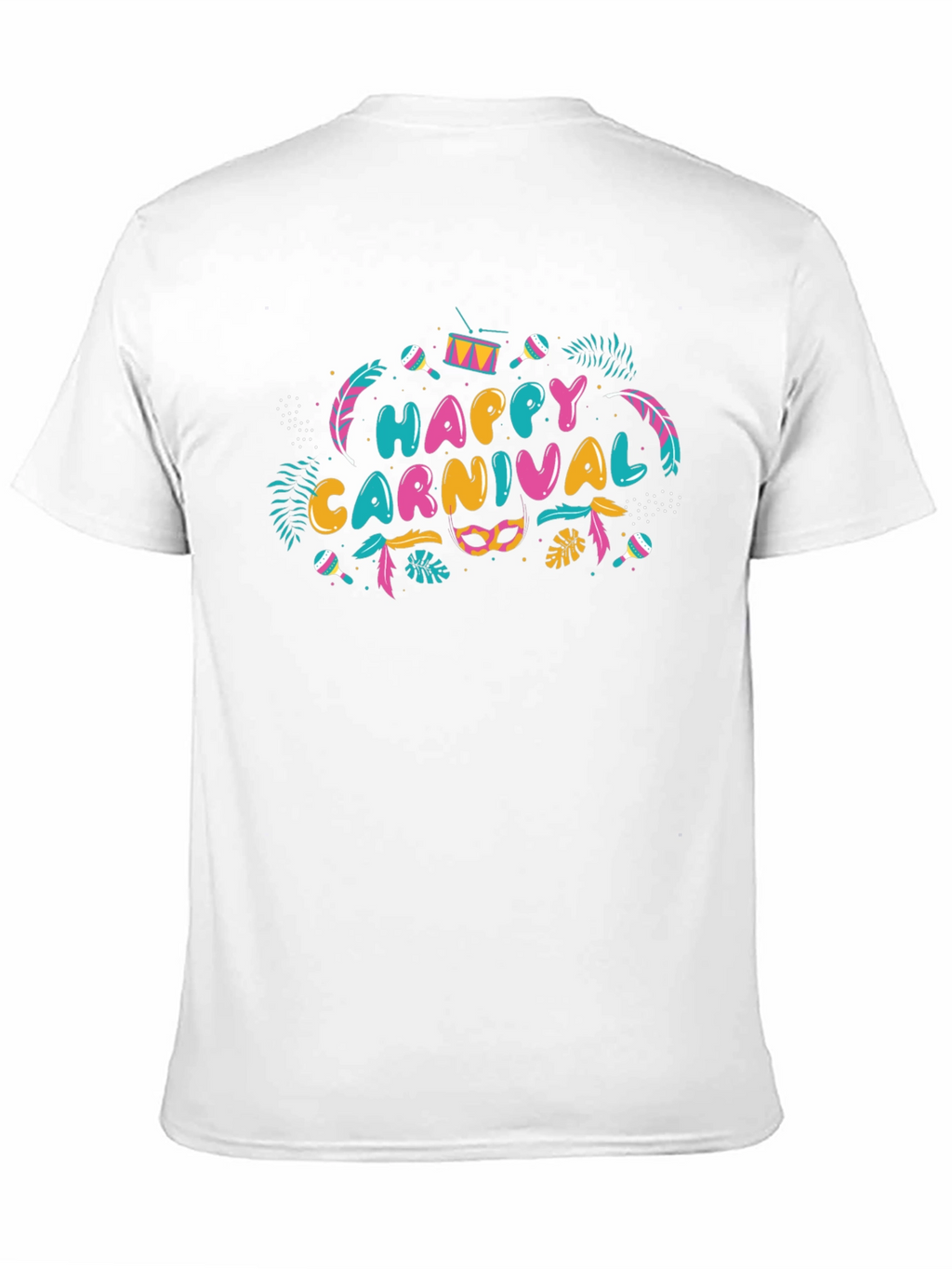 Happy Carnival Graphic T-Shirt