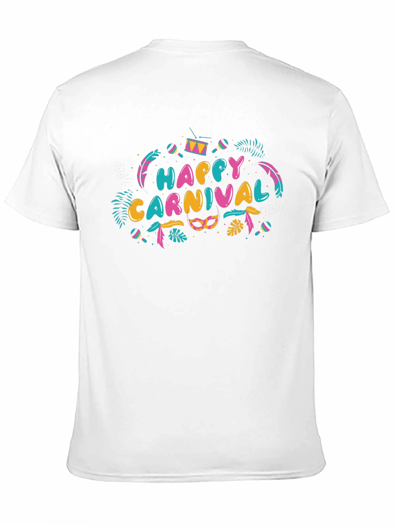 Happy Carnival Graphic T-Shirt