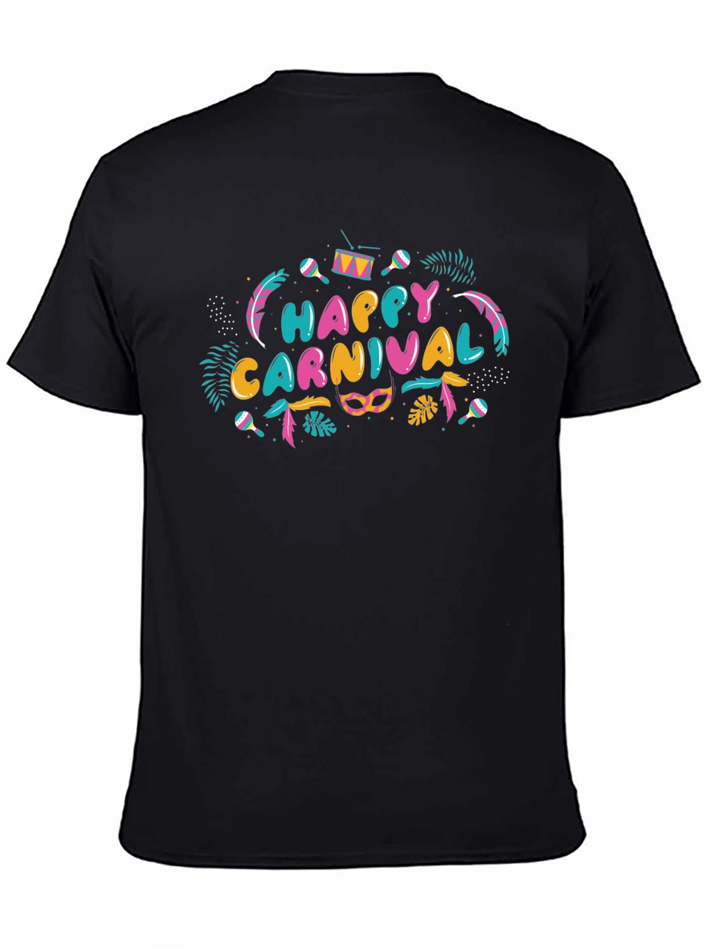 Happy Carnival Graphic T-Shirt